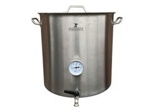 Сусловарочный котел 71,6 л Пивоварня.ру с краном и термометром