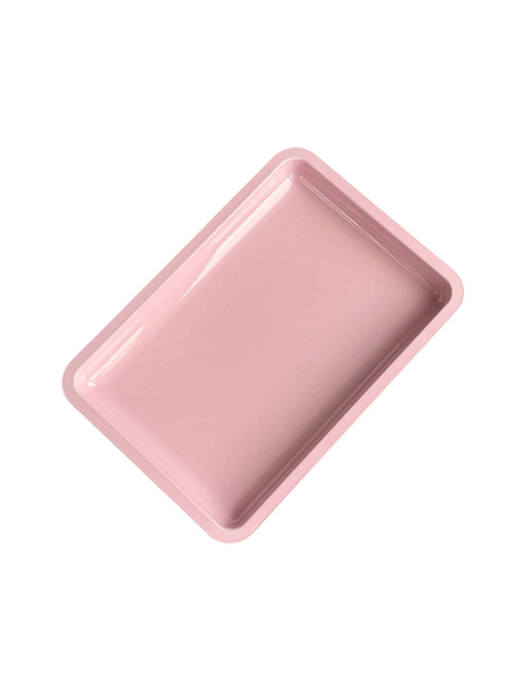 Лоток металлический прямоугольный Pink House