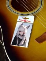 Стикер - Аниме девушка волчица