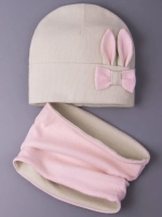 Шапка и снуд для малышей на осень