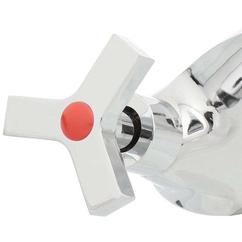 Смеситель для раковины, Frud, корот изл, с кран-буксой, хром, R10602