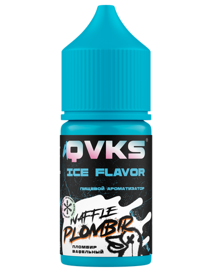 Ароматизатор QVKS ICE Пломбир Вафельный