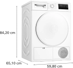 Сушильная машина Bosch WTH83V0LSN