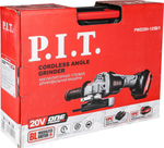 Угловая шлифмашина аккумуляторная P.I.T. PWS20H-125B/1