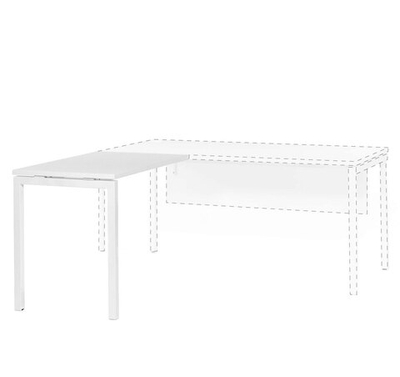 TOUR Приставка 100х60 БЕЛЫЙ