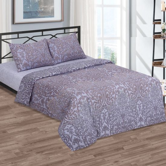 Евро комплект постельного белья Бенефис бязь Премиум наволочки 50x70 см