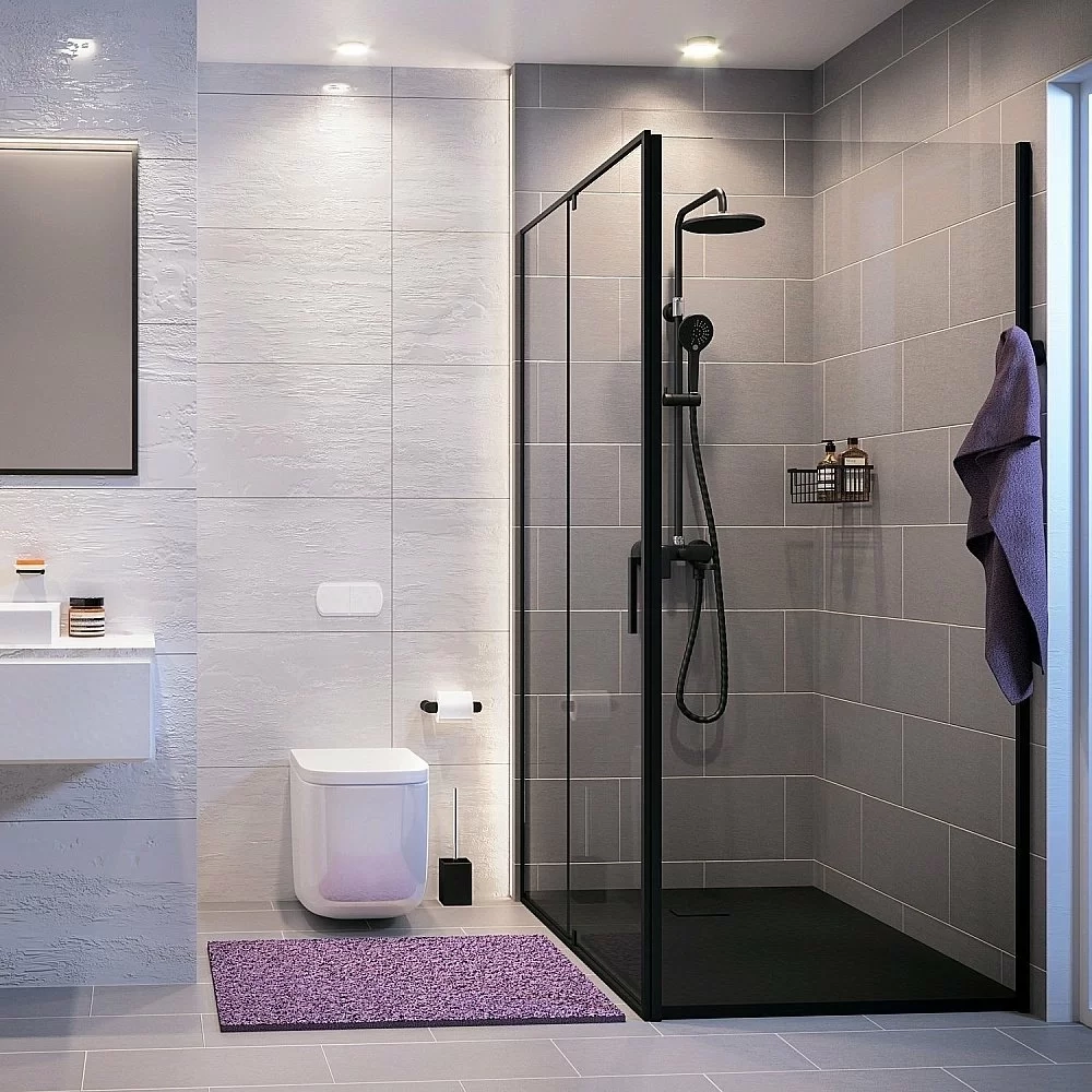 Душевой уголок WasserKRAFT Elbe 74P06 80x120