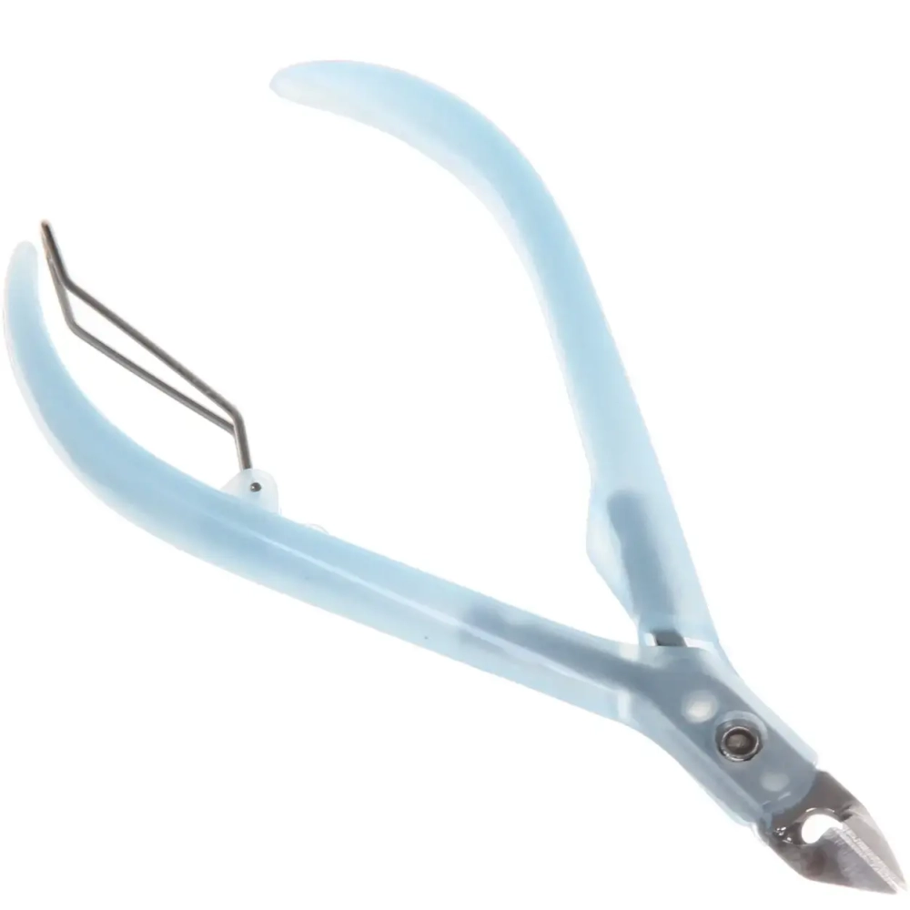 Кусачки для кутикулы, в пакете «Ultramarine», одна пружина, ручки пластик, цвет микс, 10,5см✦