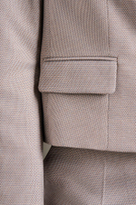 1841 Жакет женский (бежевый жаккард)