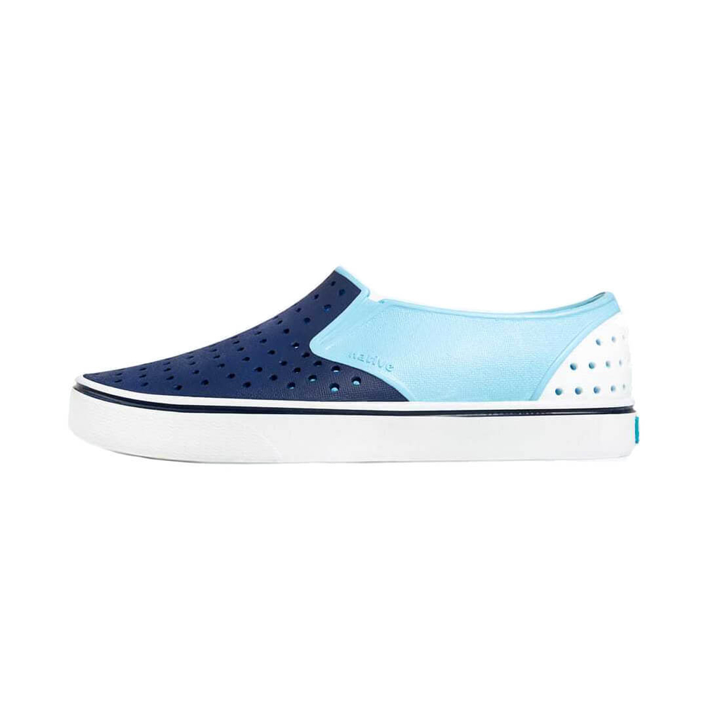Кеды Native Miles Regatta Blue Shell White голубые