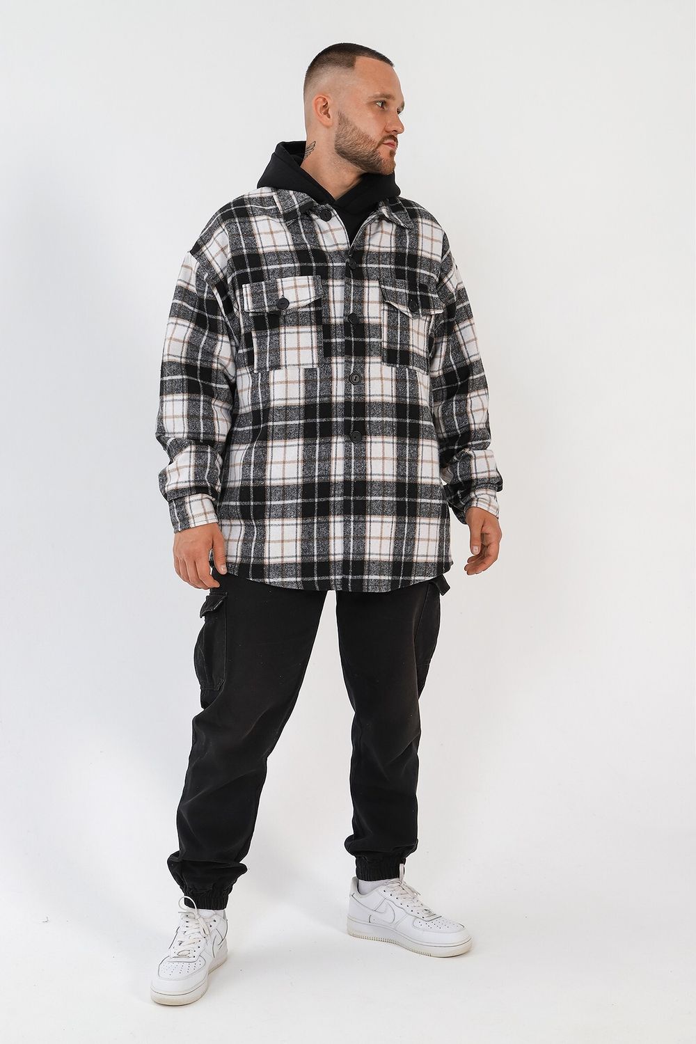 Рубашка мужская Квадро-4 Виотекс ЧЁРНЫЙ