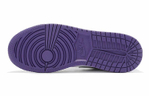 Кроссовки Jordan Air Jordan 1 Low Court Purple GS (Подростковая размерная сетка)