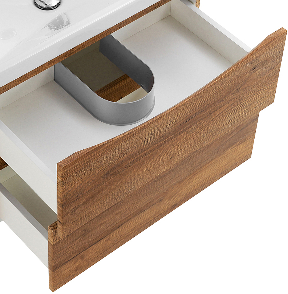 Тумба под раковину BelBagno Marino-Cer 70 MARINO-CER-700-2C-SO-RR-P подвесная Rovere Rustico