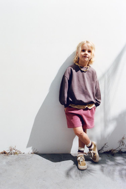 ZARA БАЗОВАЯ ТОЛСТОВКА, КОРИЧНЕВАТЫЙ