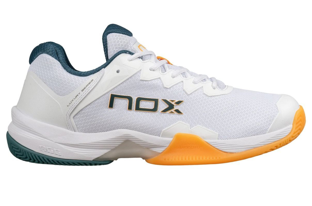 Мужские кроссовки для Падел NOX ML10 Hexa - white/apricot
