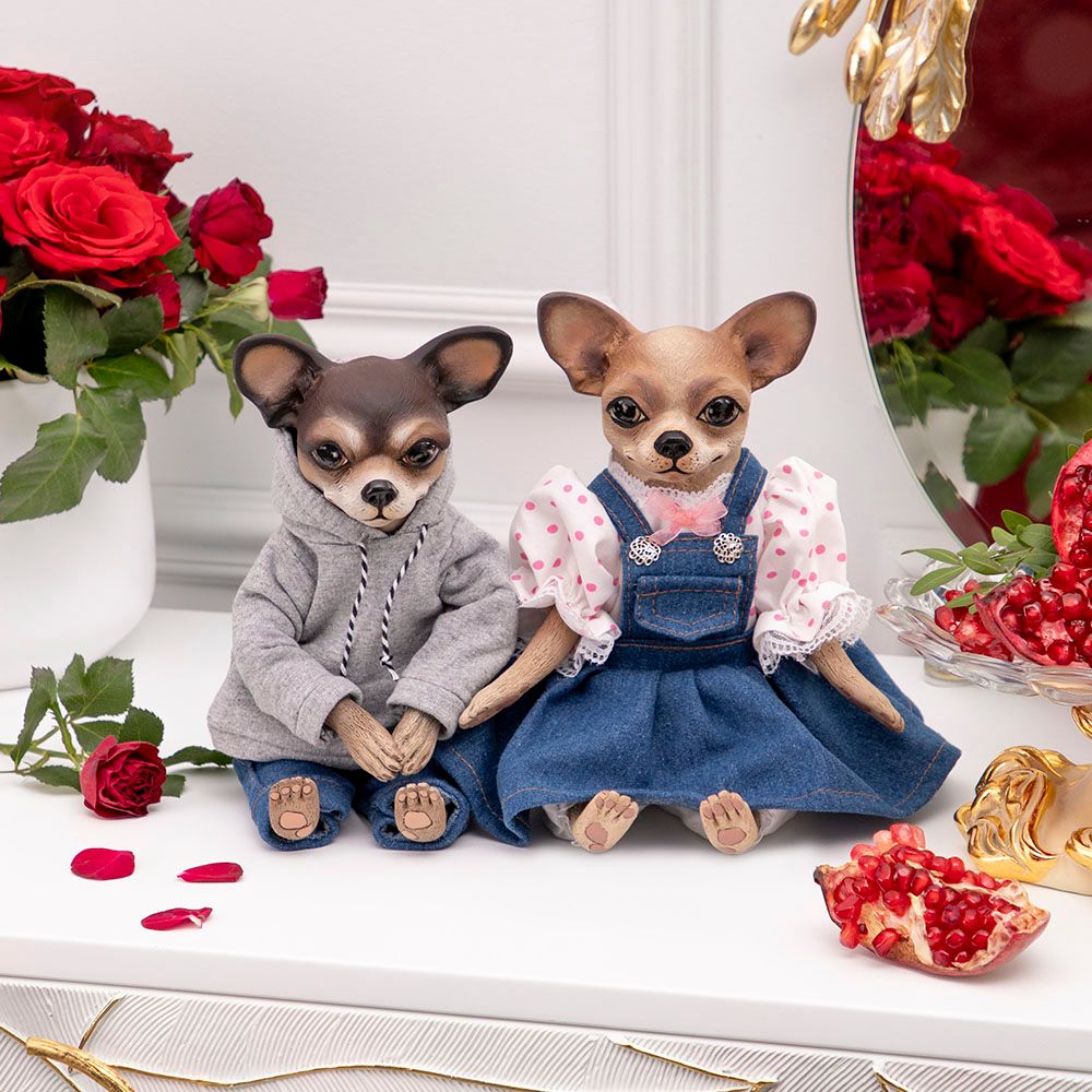 Кукла коллекционная Собака Билли