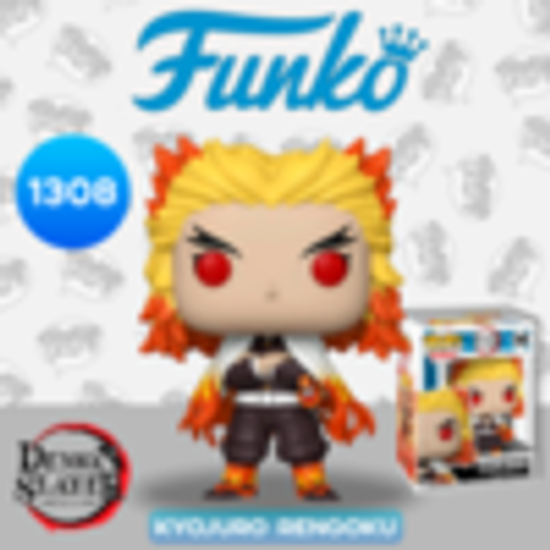 Фигурка Funko POP! Animation Demon Slayer Kyojuro Rengoku (1308) 65623 / Фигурка по мотивам аниме "Клинок, рассекающий демонов", Кёджуро Ренгоку