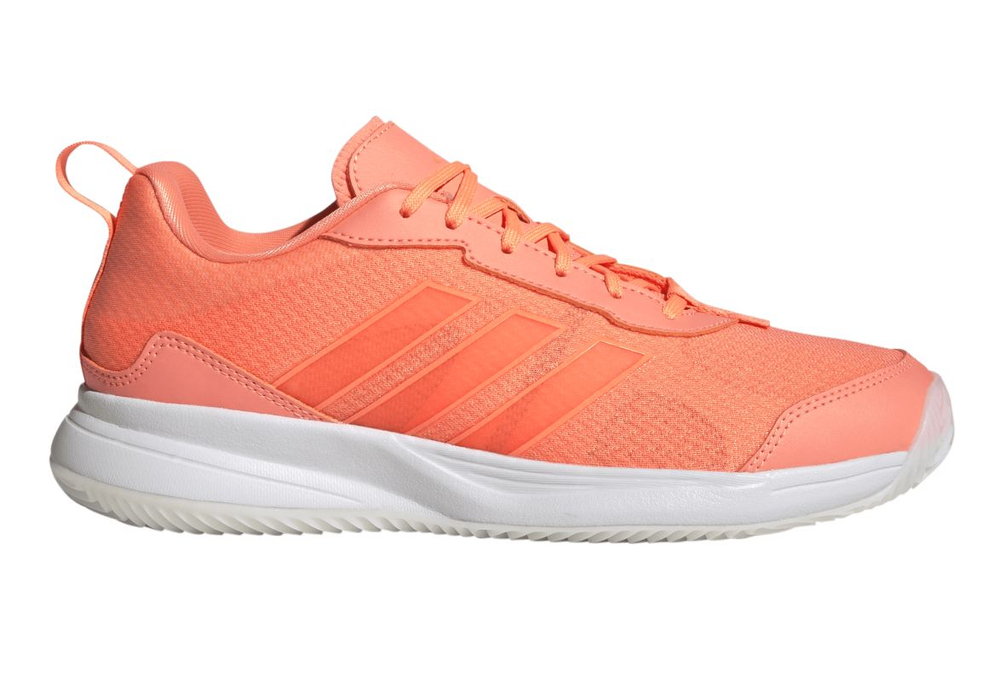 Женские теннисные кроссовки Adidas Avaflash - beam orange/beam orange/cloud white