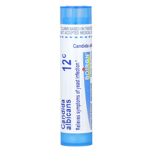 Boiron, Candida Albicans, 12C, средство от дрожжевой инфекции, прибл. 80 гранул