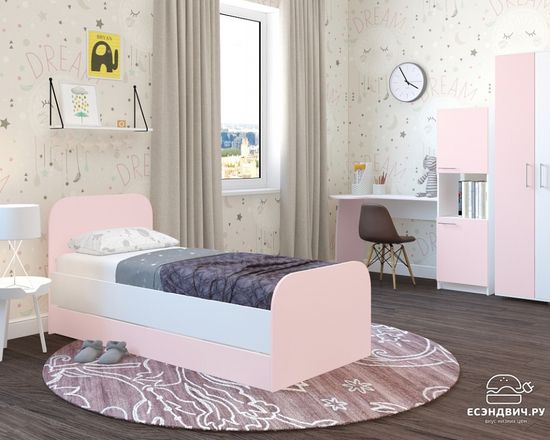 белый / розовый кварц