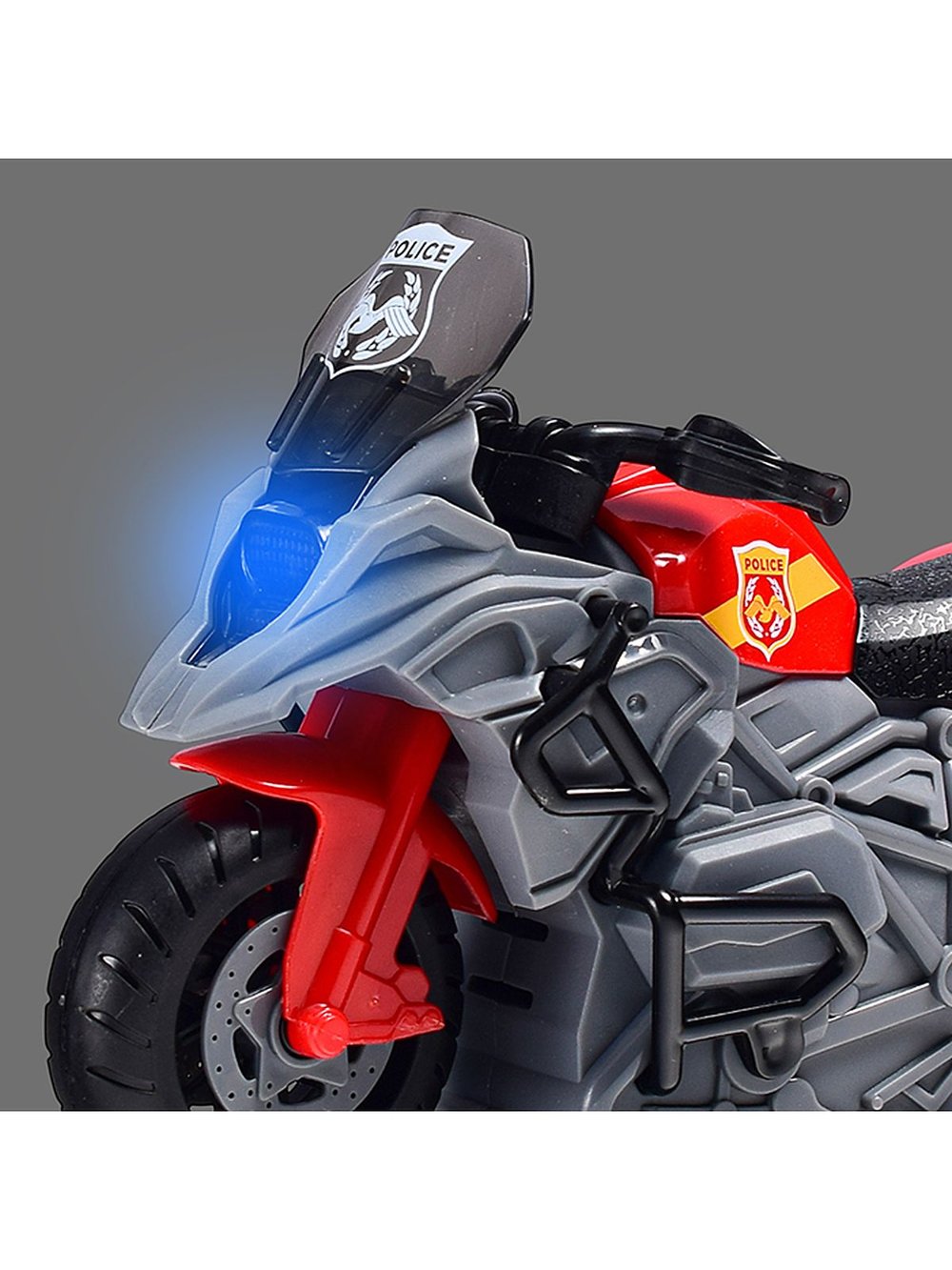 Игрушка Мотоцикл Полицейский байк со светом и звуком (JS196C)