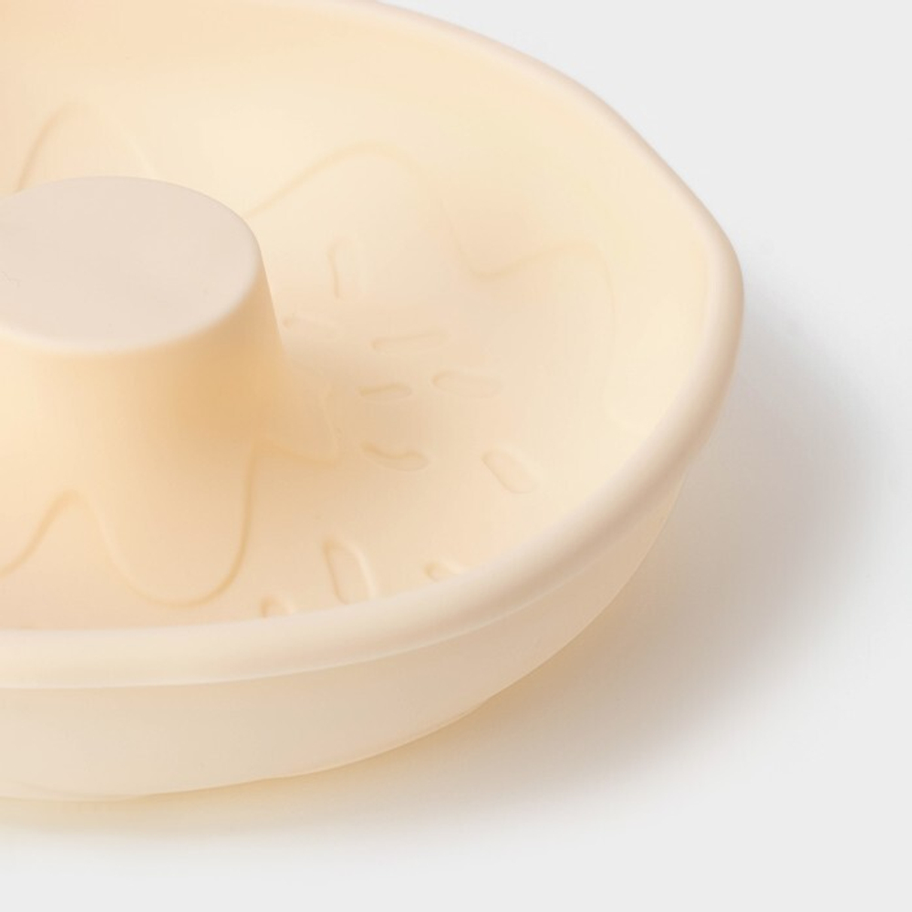 Форма силиконовая «Пончик большой», силикон, d=21 см