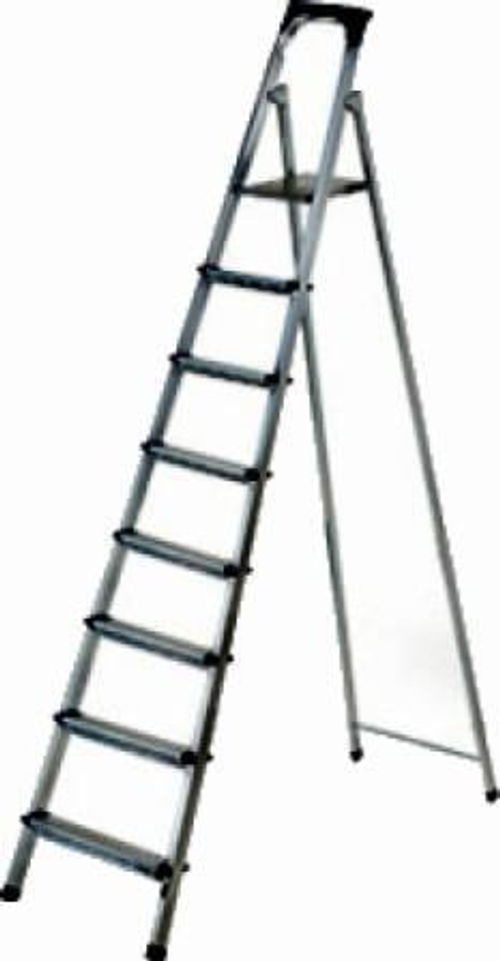 Стремянка 8 ступеней (высота до верхней ступени 175 см)