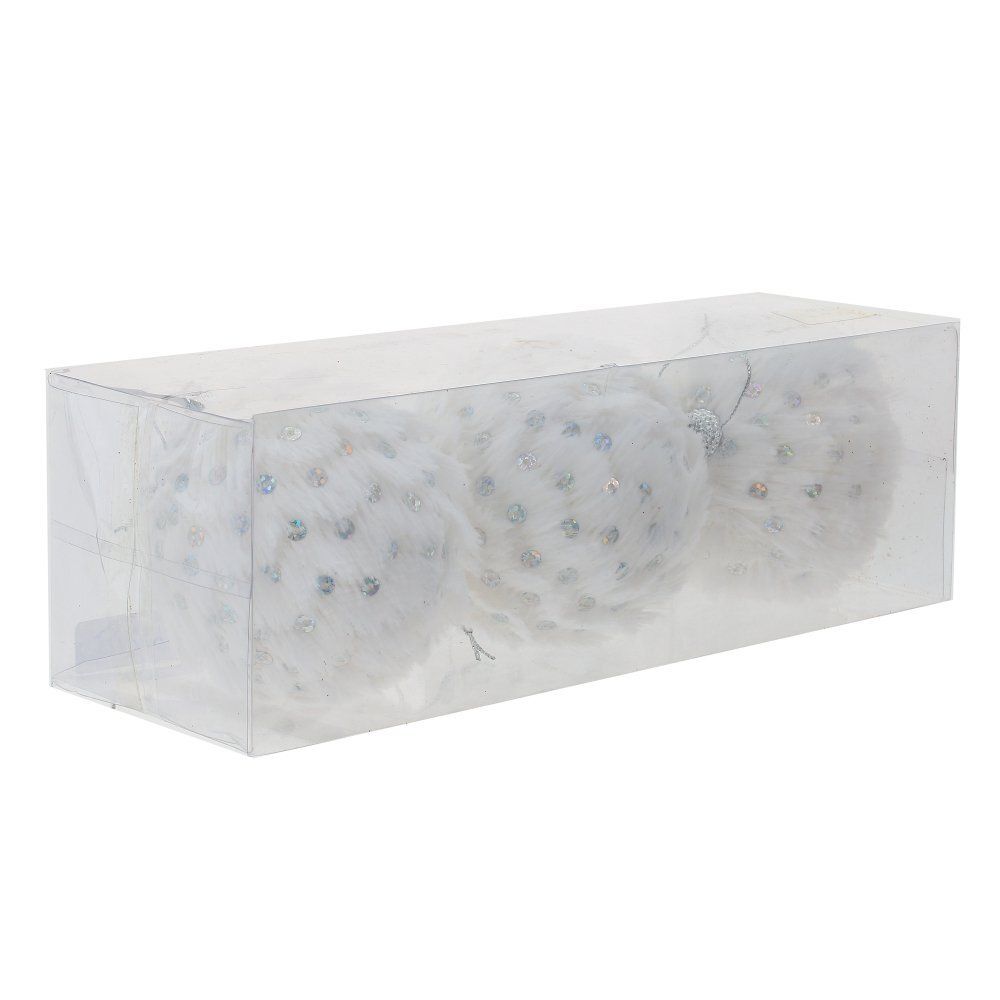 GAEM Набор из 3шт Украшение новогоднее "Шар", D 8 см, L23,5 W8 H8 см