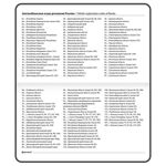 Еженедельник недатированный с резинкой (171х93 мм), BRAUBERG, твердый, УФ-ЛАК, 64 л., "Infuse", 114574