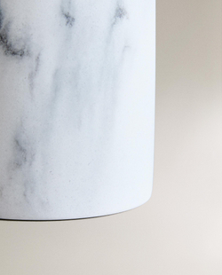 Zara Home стакан для ванной комнаты, мрамор, серый