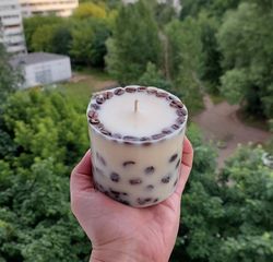 Аромасвеча "Кофе с фундуком"