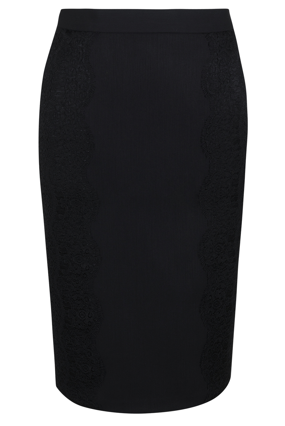 Юбка карандаш 2479ЮПА, чёрный #454Ч012479ЮП