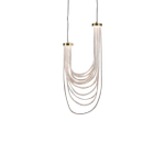 Pendant design lamp Double Cascade by Morghen Studio