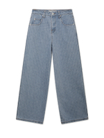 Джинсы (Wide Fit) Gingham Jean