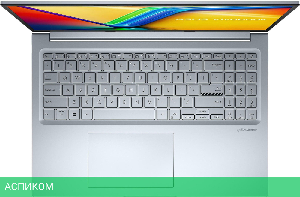 Ноутбук ASUS Vivobook 16X M3604YA-MB240 Cool Silver (90NB11A2-M00B00)