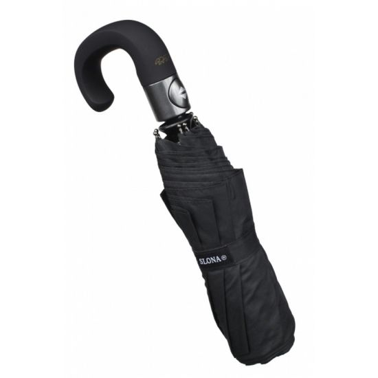 Мужской зонт Три Слона Черный - Полный автомат 560