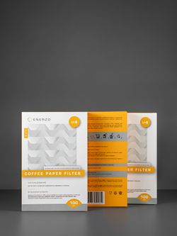 Фильтры из японской неотбеленной бумаги №4 U-форма