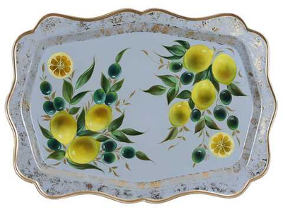 Zhostovo metal tray A22D18052674
