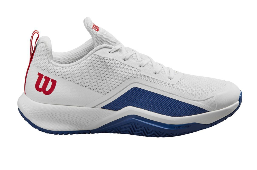 Мужские кроссовки теннисные Wilson Rush Pro Lite - белый