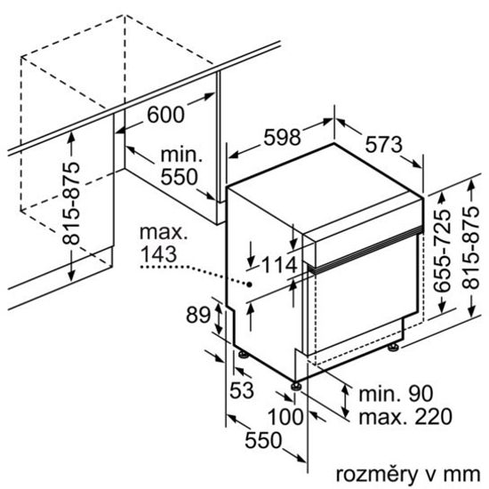 Встраиваемая посудомоечная машина Siemens SN578S36UE