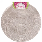 Салфетка плетеная 40см «Юпитер»золото