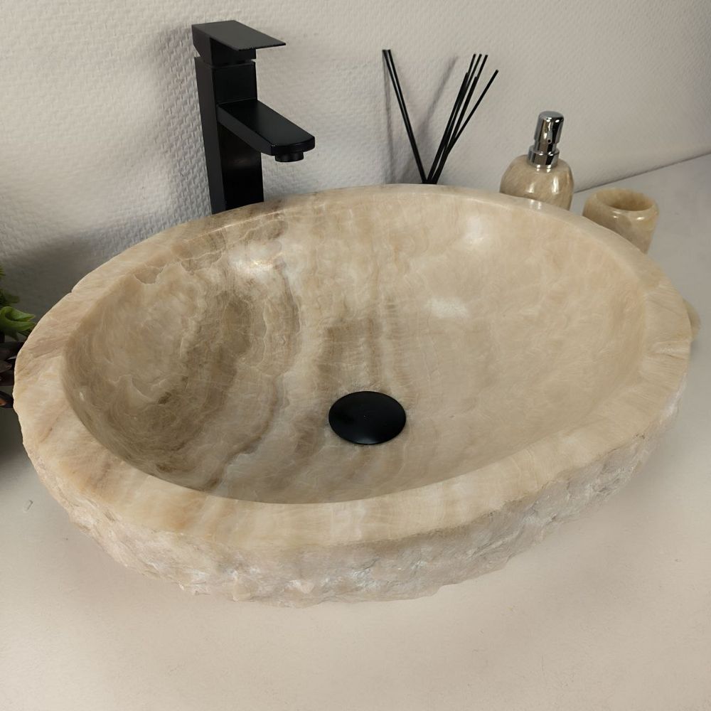 Раковина из оникса Erozy White EO-64300 51*41*15 0213