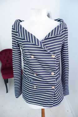 Жакет Concept Club полосатый, маркировка М, визуально на 46 размер