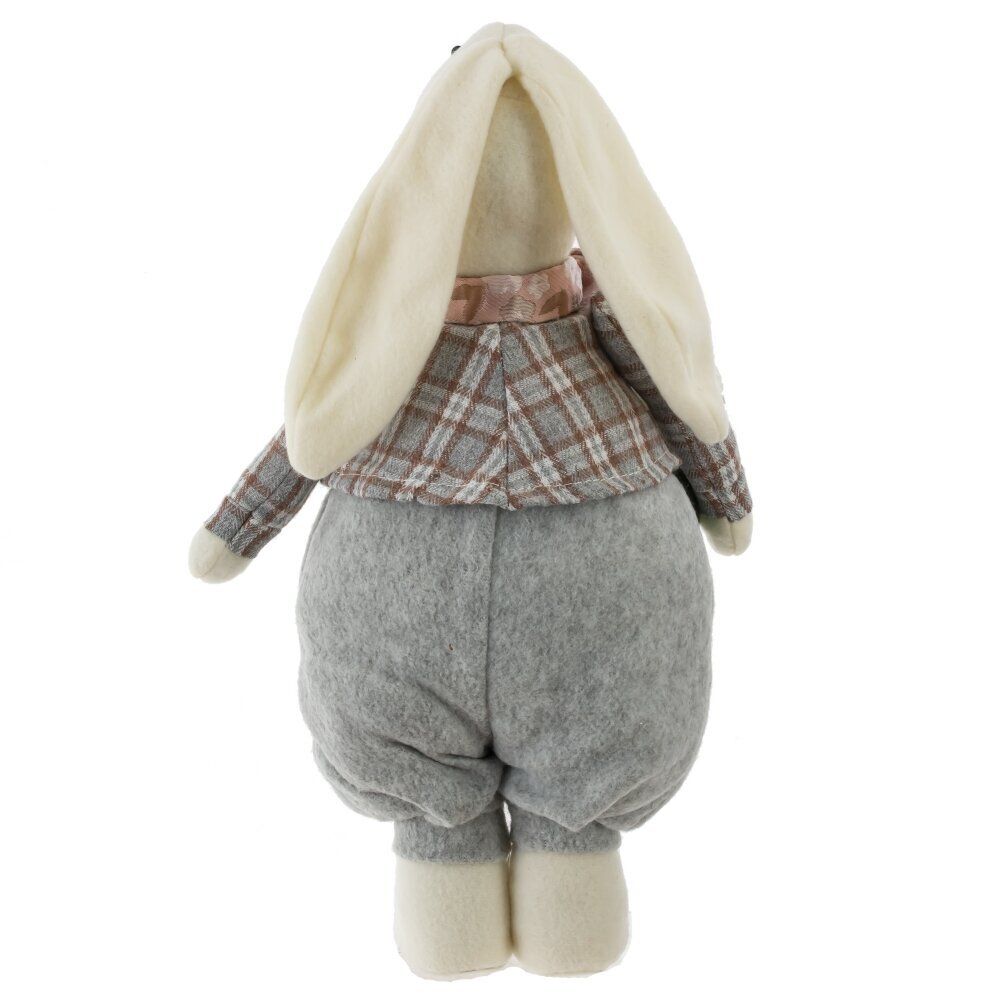 GAEM Игрушка набивная "Заяц/Зайка", L16 W10 H35 см, 2в.