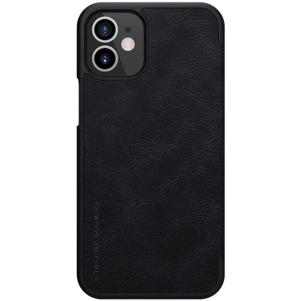 Кожаный чехол-книжка Nillkin Leather Qin для iPhone 12 Mini