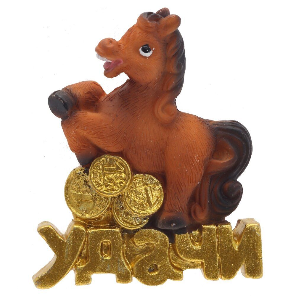 GAEM Магнит "Лошадка", L5 W1,5 H6,5 см, 4в.