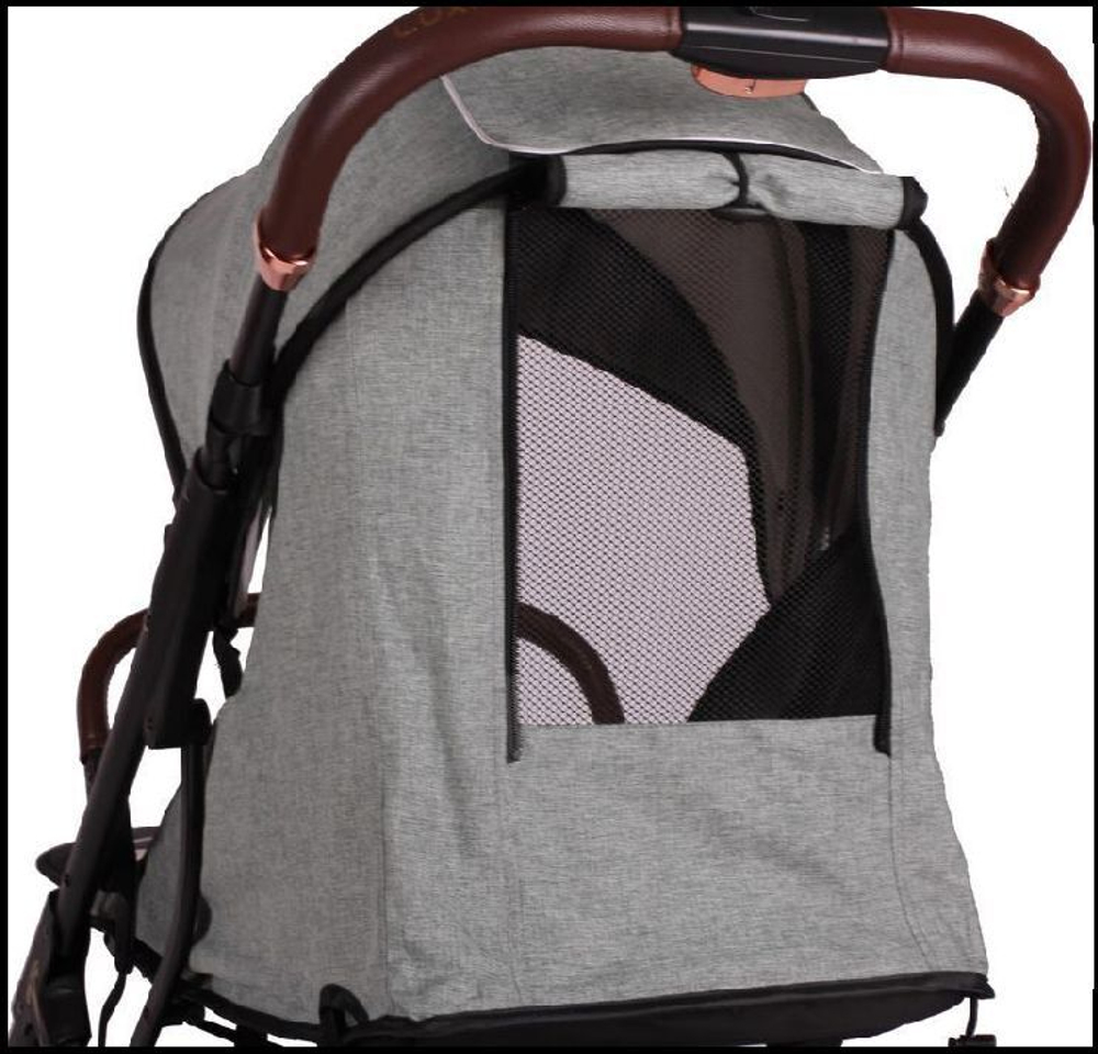 Прогулочная коляска Luxmom 609 серый