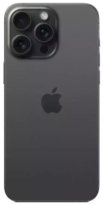 iPhone 15 Pro Max 512 ГБ. Dual: nano SIM + eSIM. черный титан