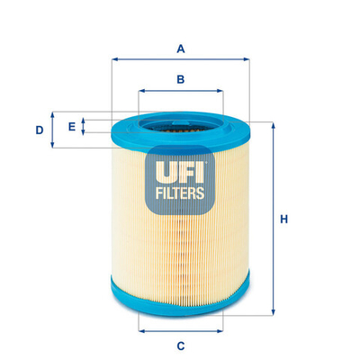 UFI - 2760600-UFI - Filter za vazduh
