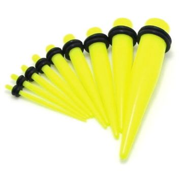 Растяжка акриловая прямая (желтая)